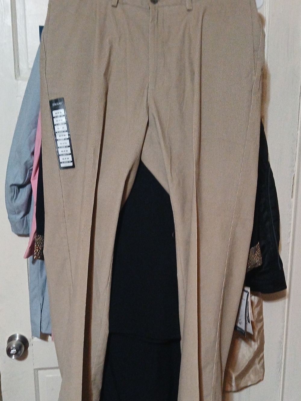 Macy's Khaki Straight-Leg Chinos